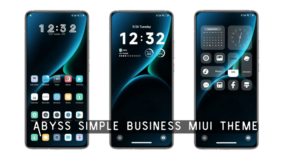Abyss MIUI Theme Download