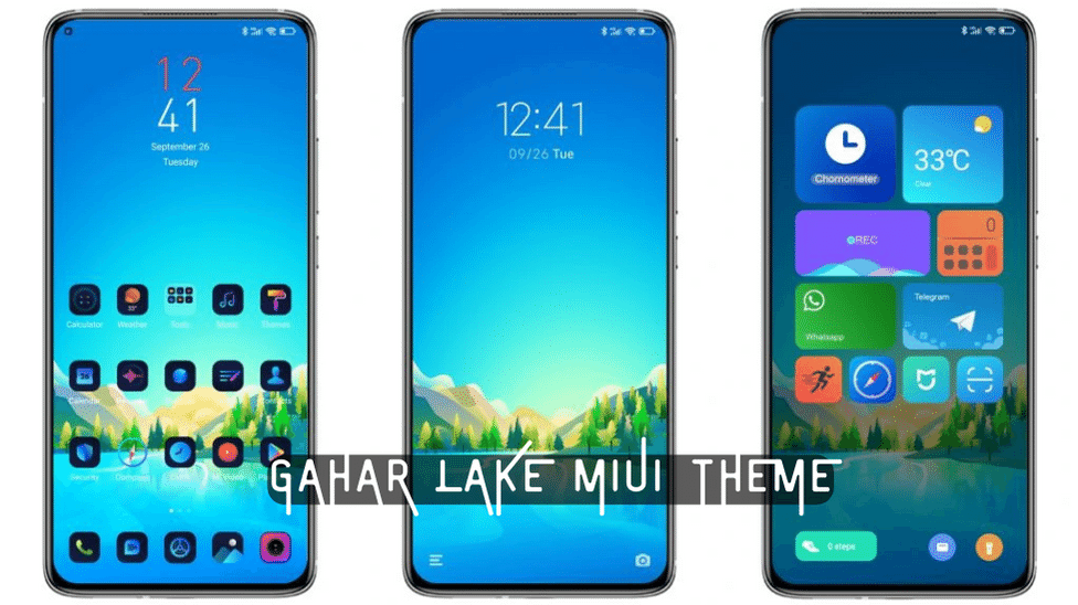 Gahar Lake MIUI Theme Download