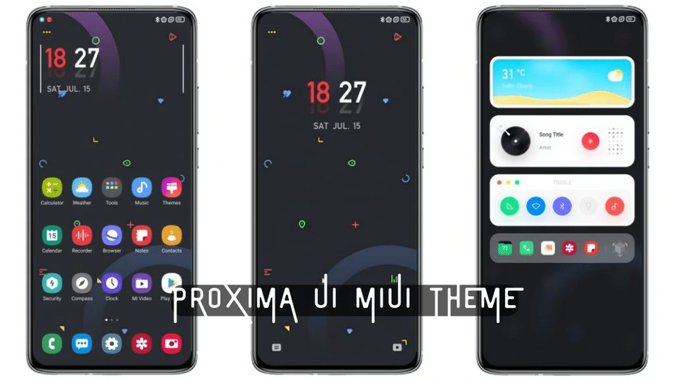 Proxima UI One UI MIUI Theme